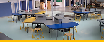 Mobilier scolaire marella boomerang