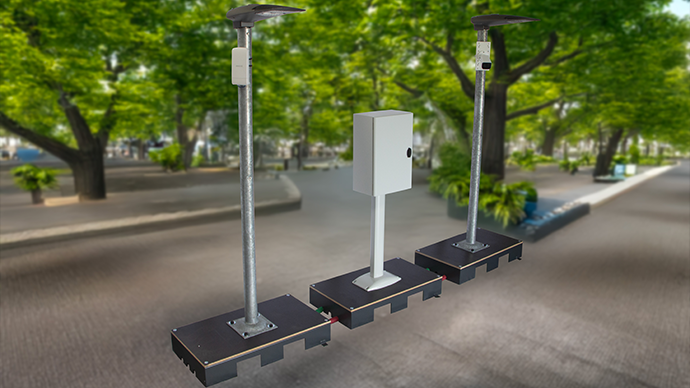 Coffret électrique d'éclairage public pédagogique Coffret électrique d'éclairage public pédagogique