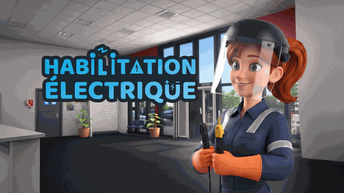 Habilitation électrique en réalité virtuelle