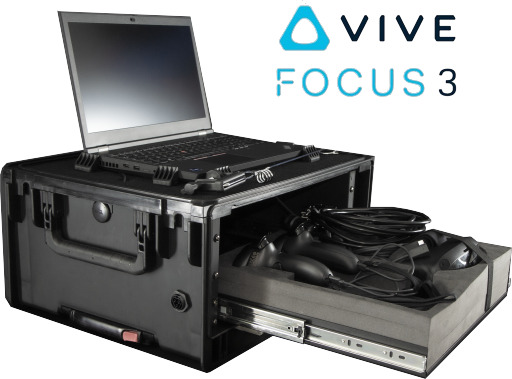 Valise de réalité virtuelle Vive Focus 3