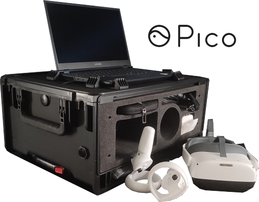 Valise de réalité virtuelle Pico 3 Pro - Wifi