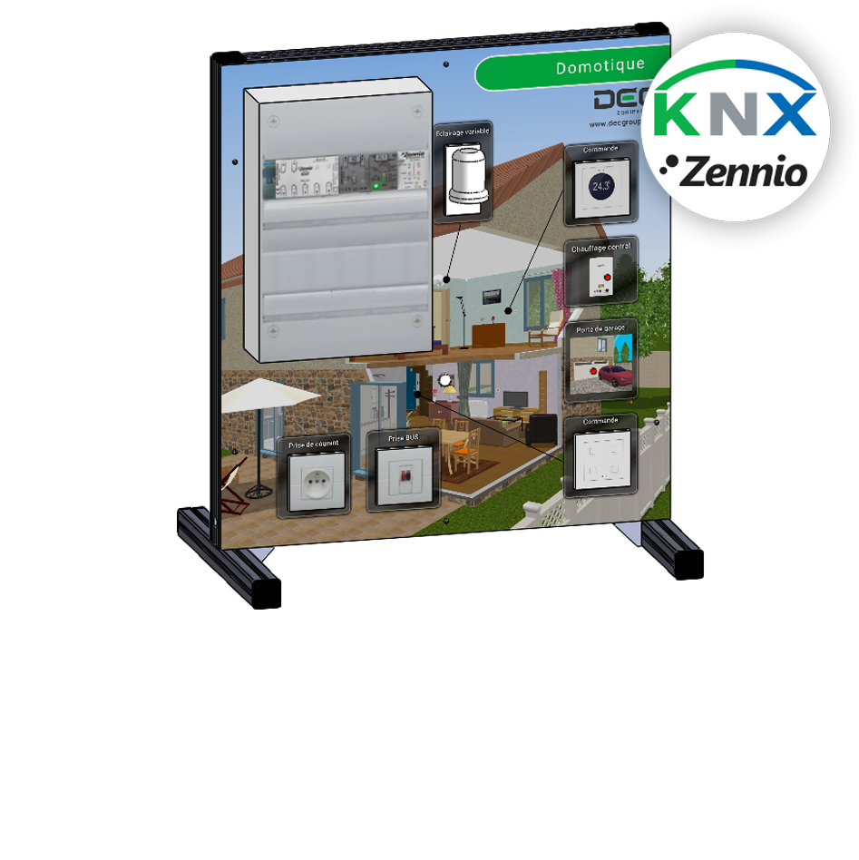 Panneau domotique KNX zennio - sans serveur
