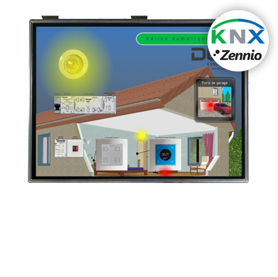 Valise domotique KNX Zennio - sans serveur