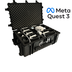 Valise de réalité virtuelle - pour 6 Quests autonomes