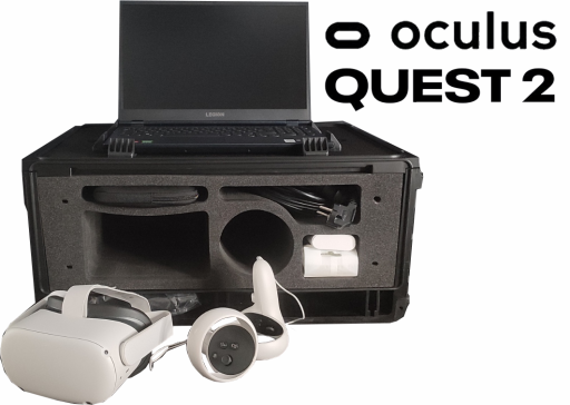 [RVCVALPSOCQ03] Valise de réalité virtuelle Quest 2 - Wifi